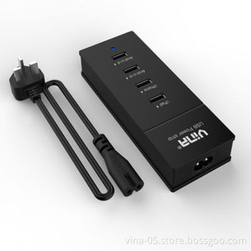 4-port USB desktop charger